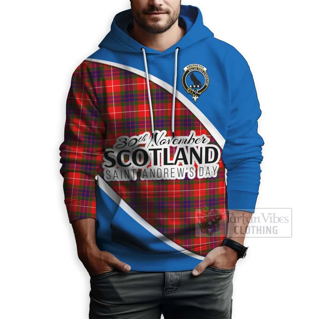 Abernethy Family Crest Tartan Hoodie Celebrate Saint Andrew's Day in Style