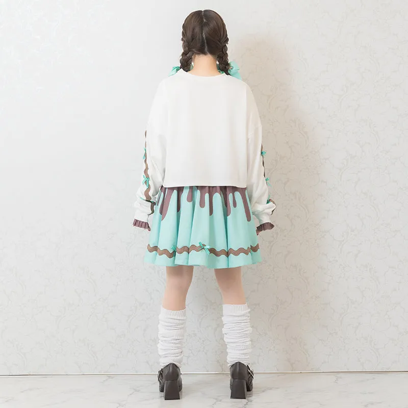 ACDC RAG x Pyos “Cherry Puppy” skirt