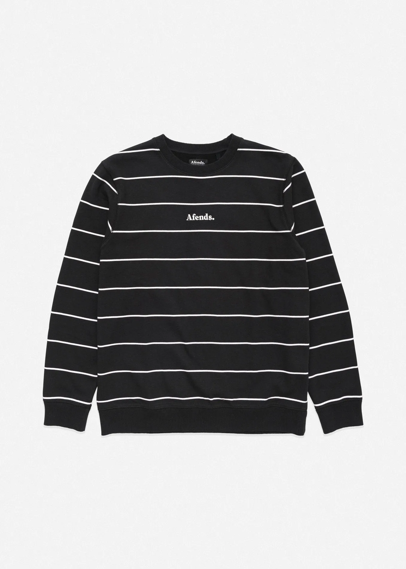 Afends Mens Nylon Stripe - Crew Neck