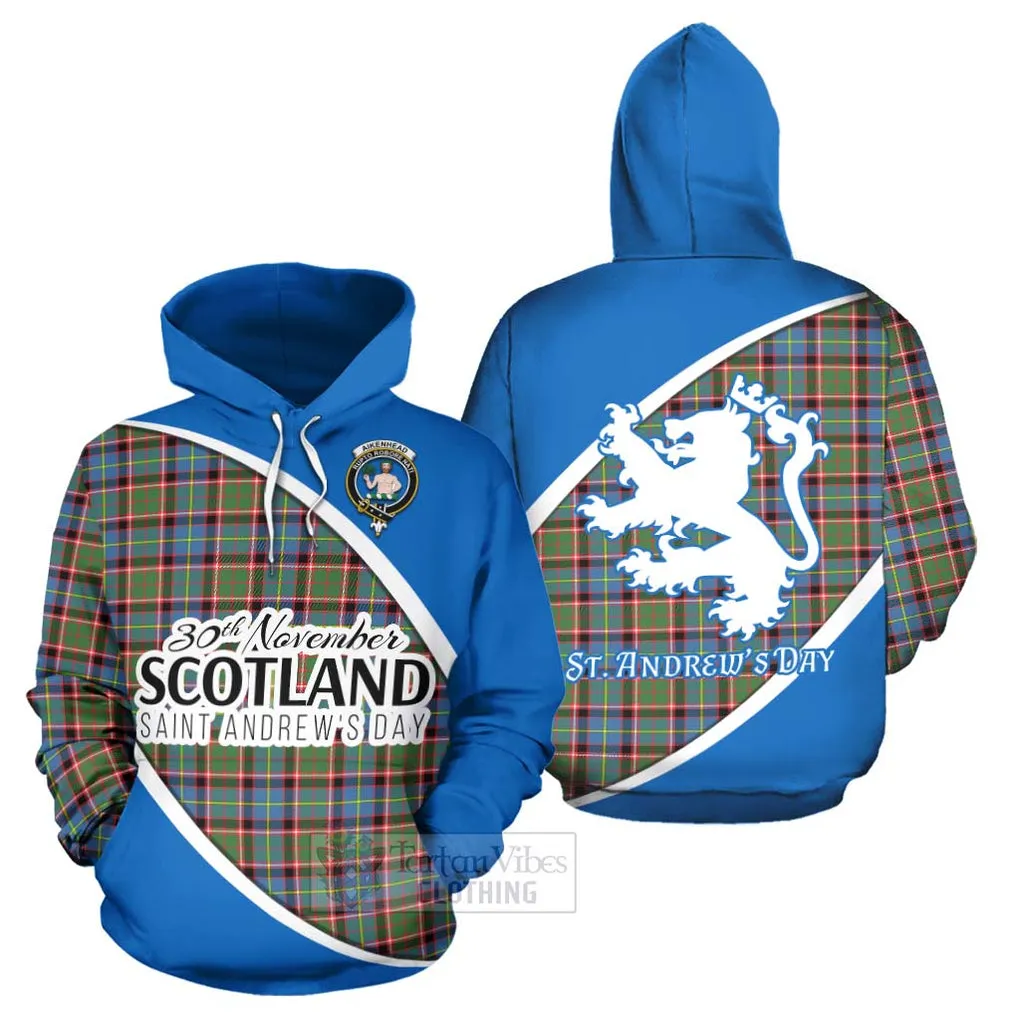 Aikenhead Family Crest Tartan Hoodie Celebrate Saint Andrew's Day in Style