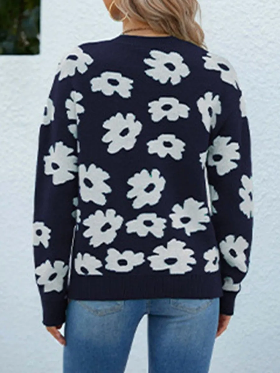 Amazing Daizy Floral Sweater