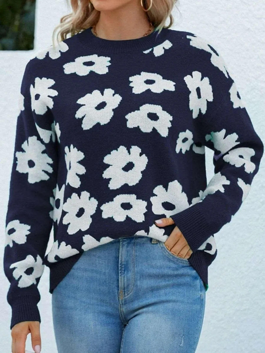 Amazing Daizy Floral Sweater