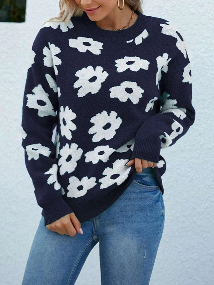 Amazing Daizy Floral Sweater