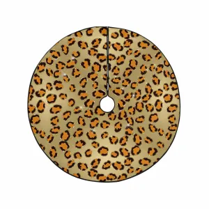 Animal Print 10  Christmas Tree Skirt