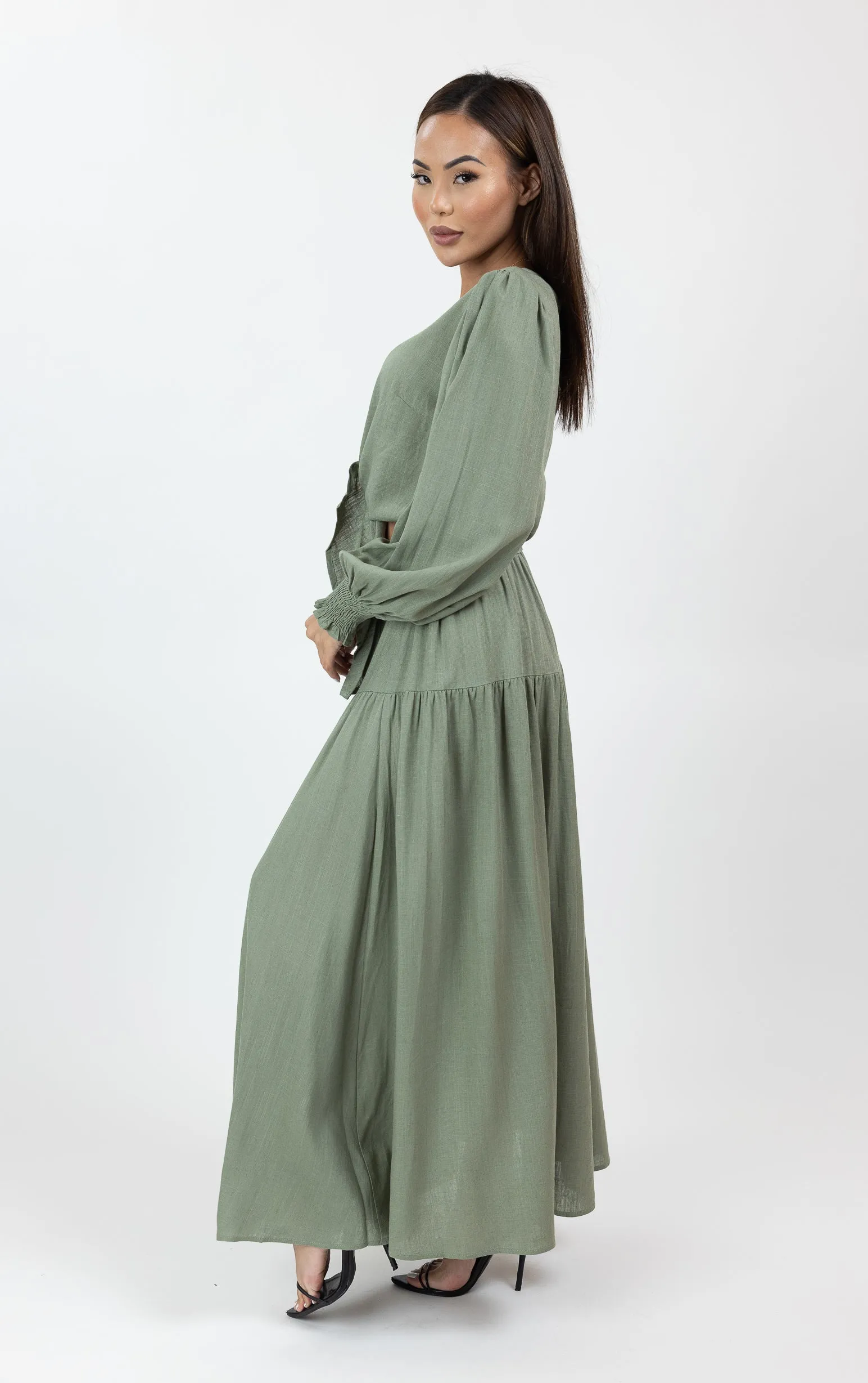 Annie Linen Skirt