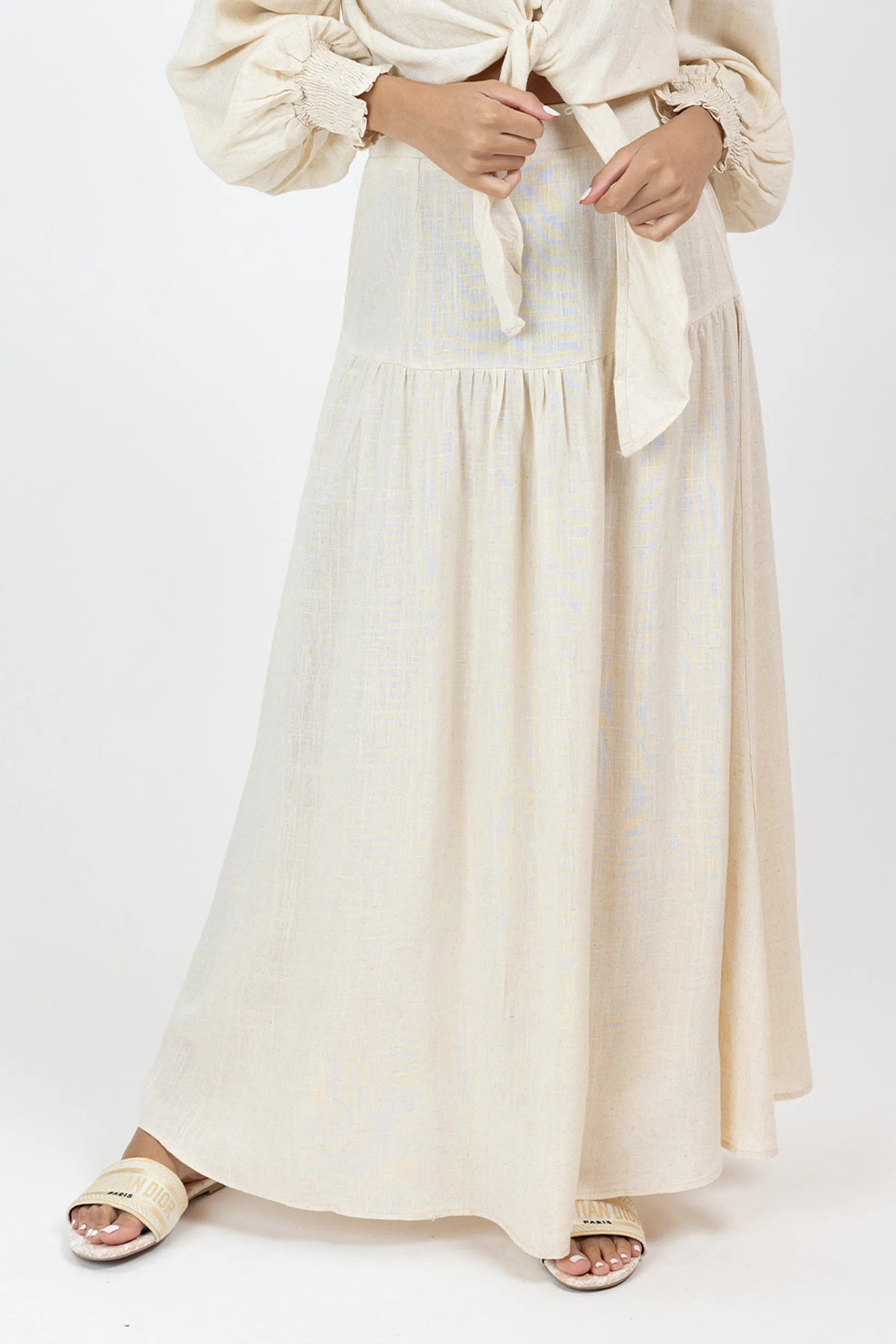 Annie Linen Skirt