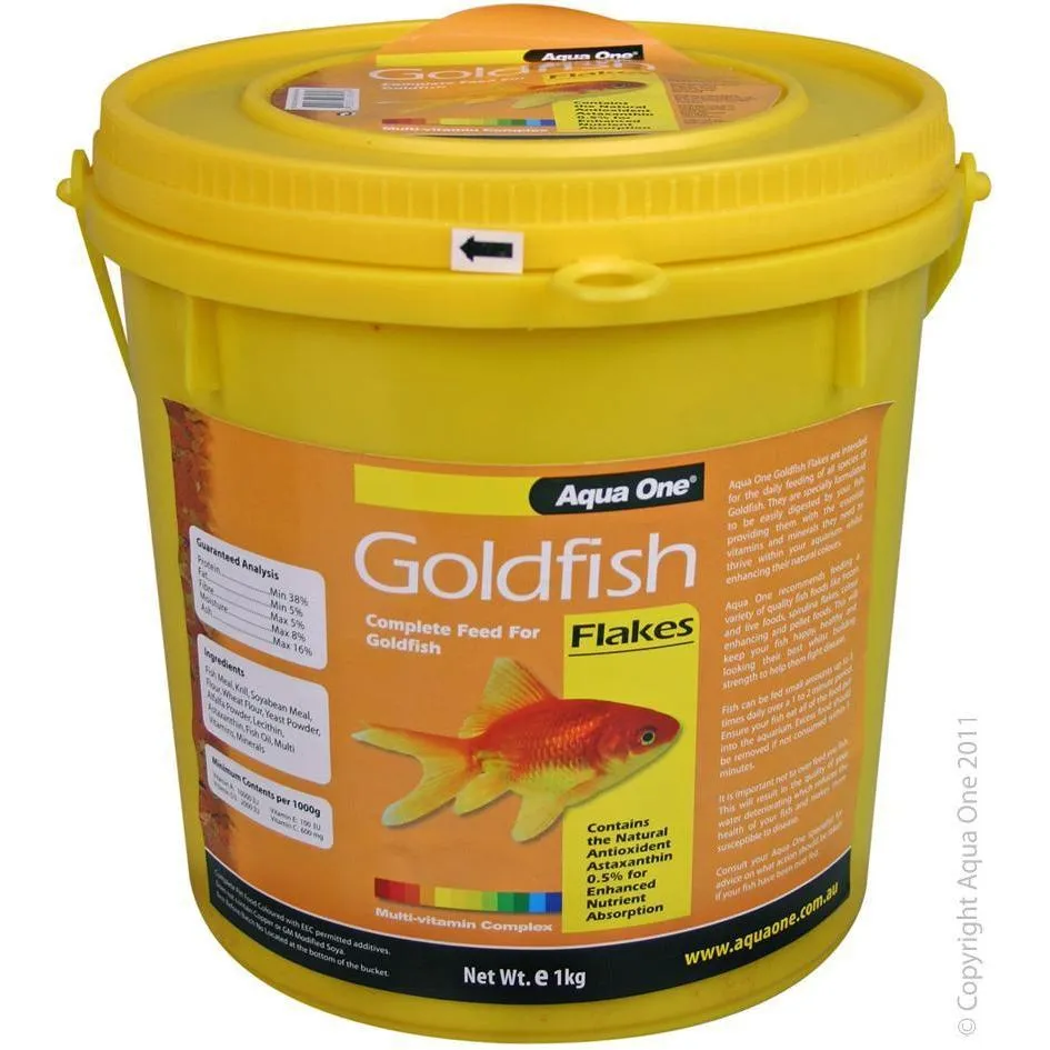 Aqua One Goldfish Flakes 1kg*