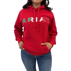 Ariat Women's Red Flag Mexico Hoodie