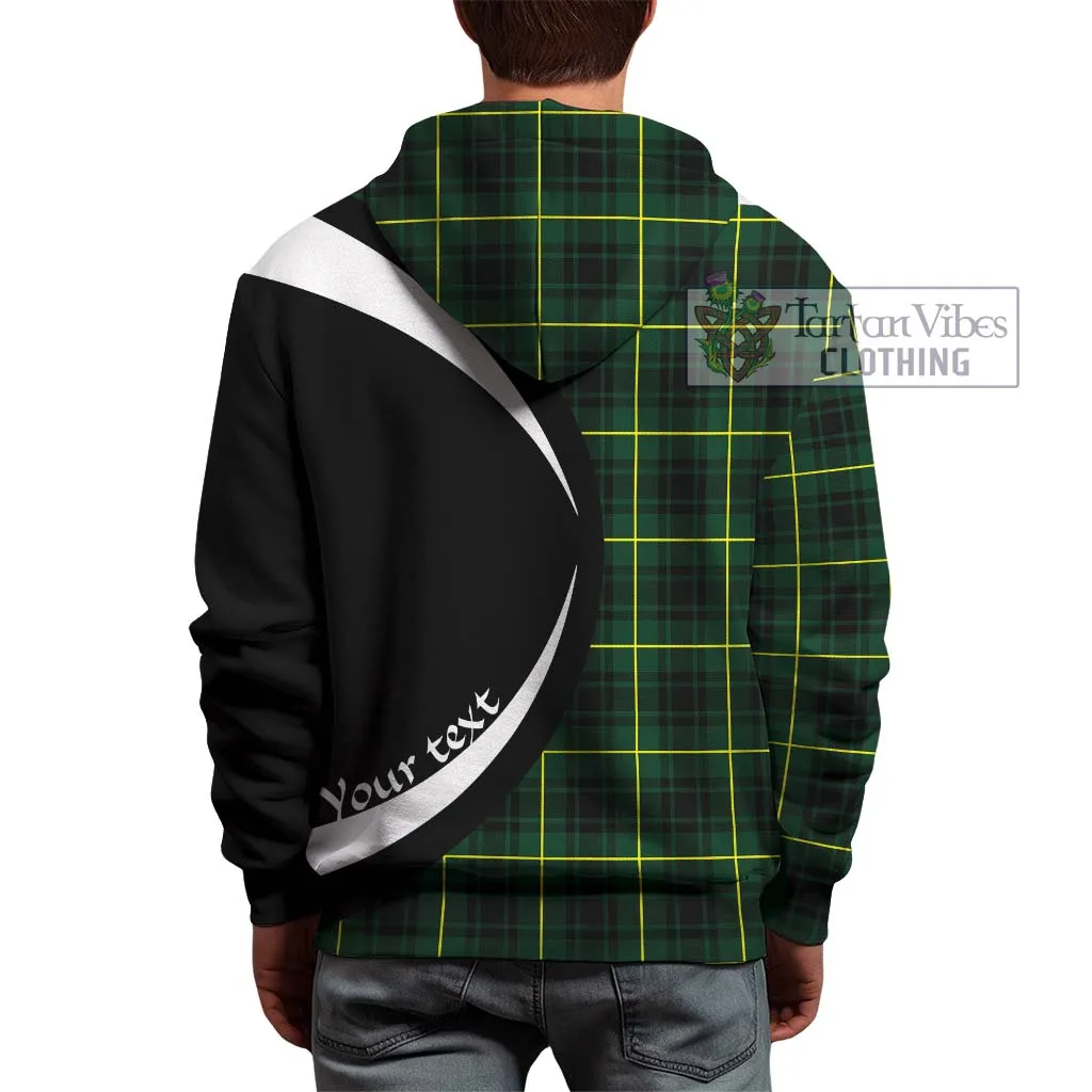 Arthur Modern Tartan Hoodie with Family Crest Circle Style