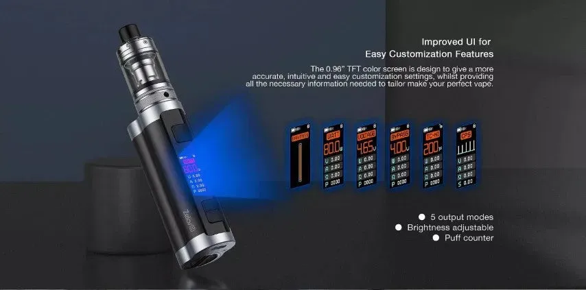 Aspire Zelos X Vape Kit with FREE 18650 Battery