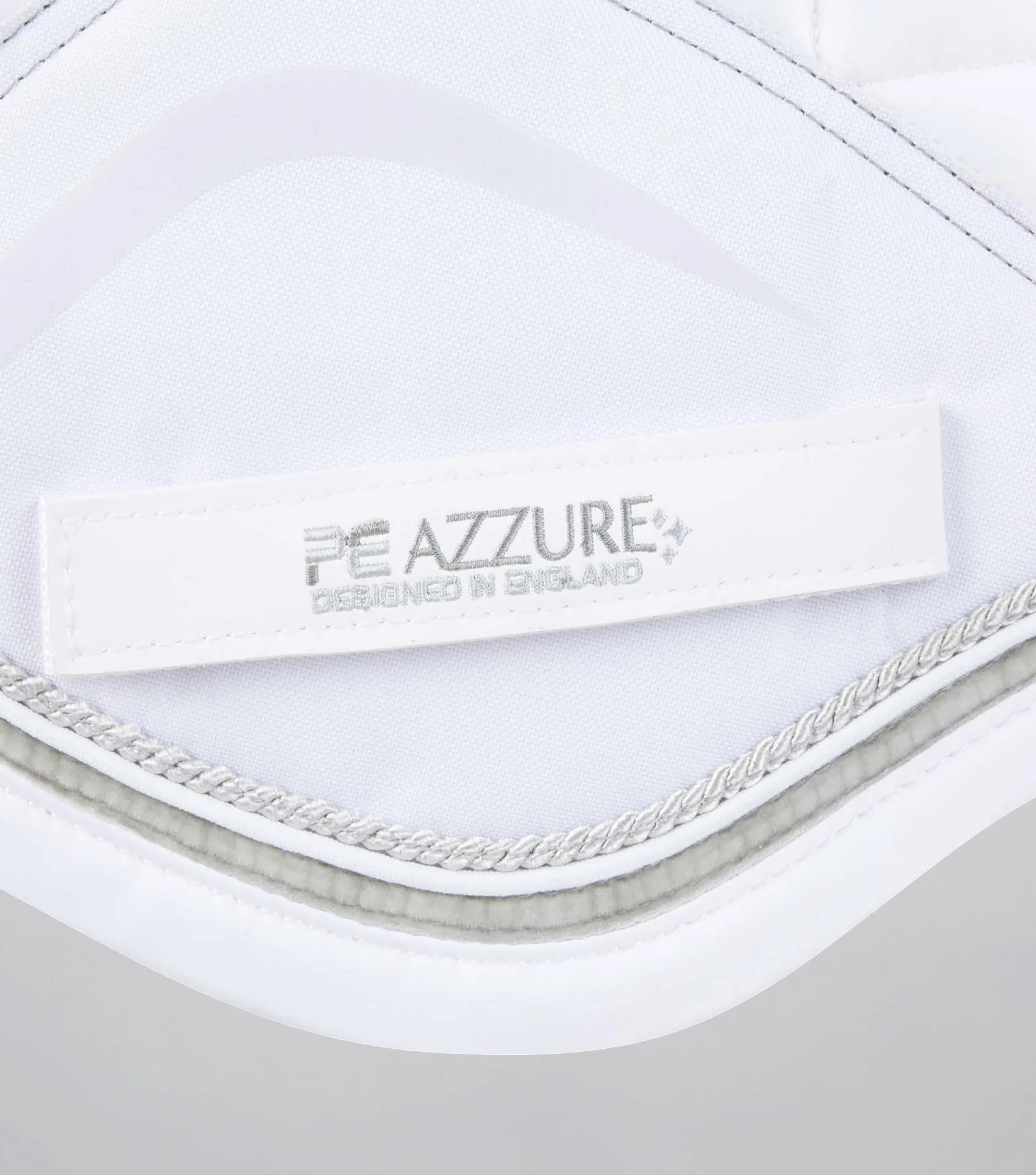 Azzure Anti-Slip Satin GP/ Jump Square White