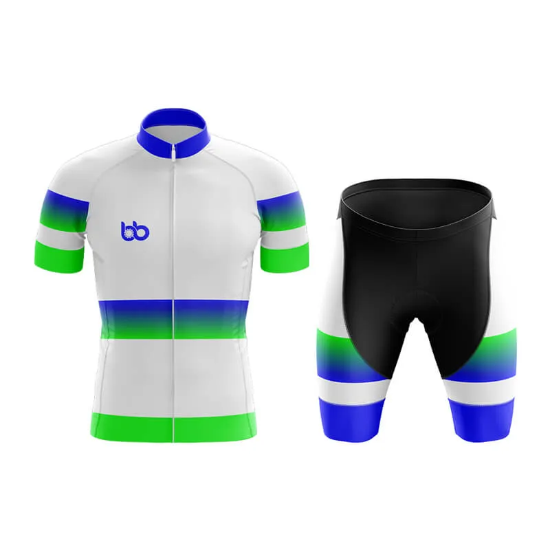 BB Gradient Club Cycling Kit (Blue-Green)