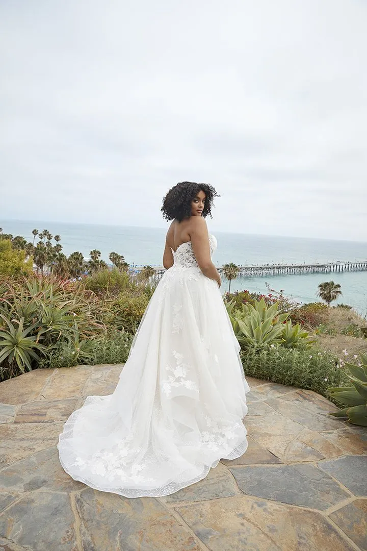 Beloved Bridal B372 Astley Wedding Dress by Casablanca Bridal Lace Off the Shoulder Ballgown