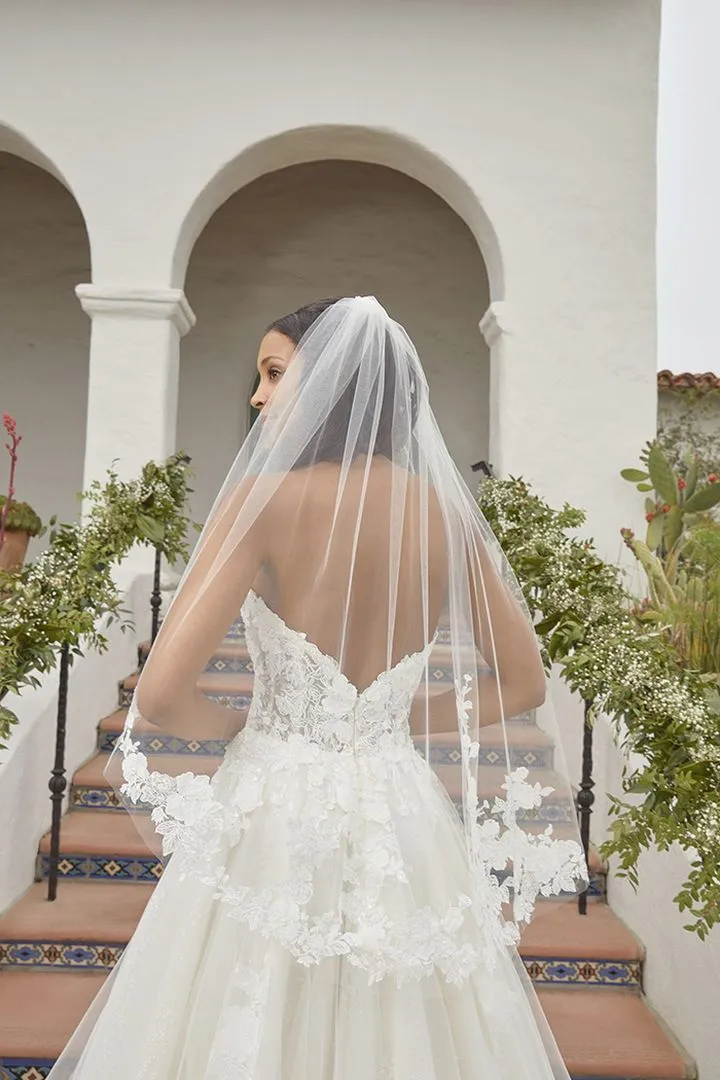 Beloved Bridal B372 Astley Wedding Dress by Casablanca Bridal Lace Off the Shoulder Ballgown