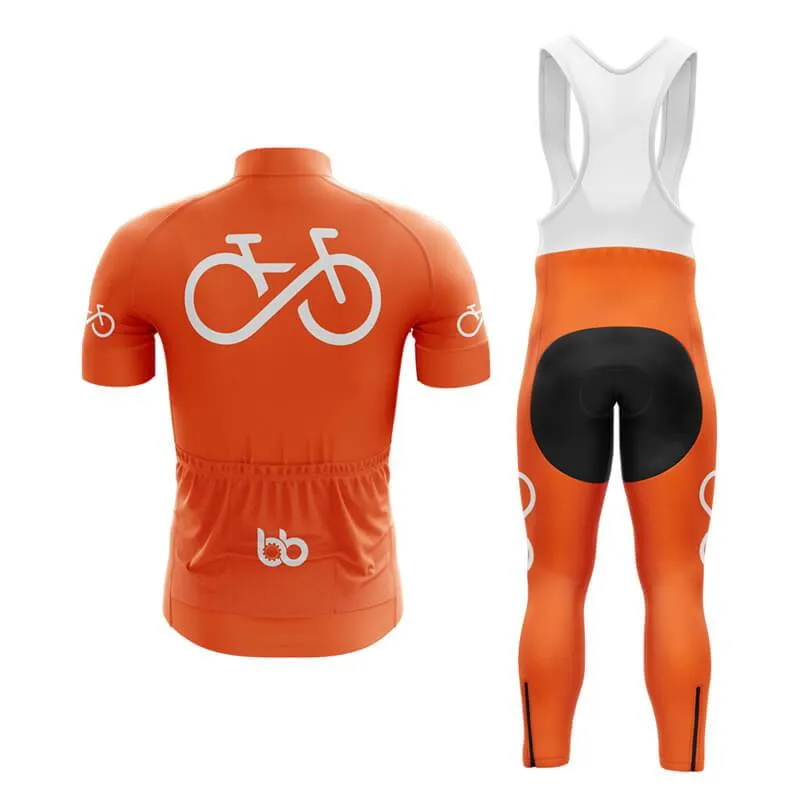 Bike Forever 2.0 Club Cycling Kit (Orange)