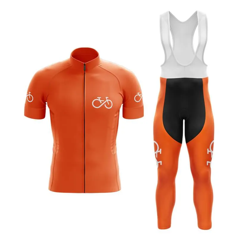 Bike Forever 2.0 Club Cycling Kit (Orange)