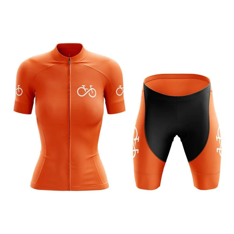 Bike Forever 2.0 Club Cycling Kit (Orange)