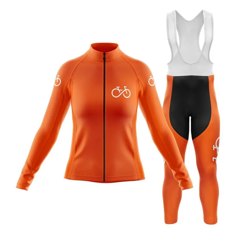 Bike Forever 2.0 Club Cycling Kit (Orange)