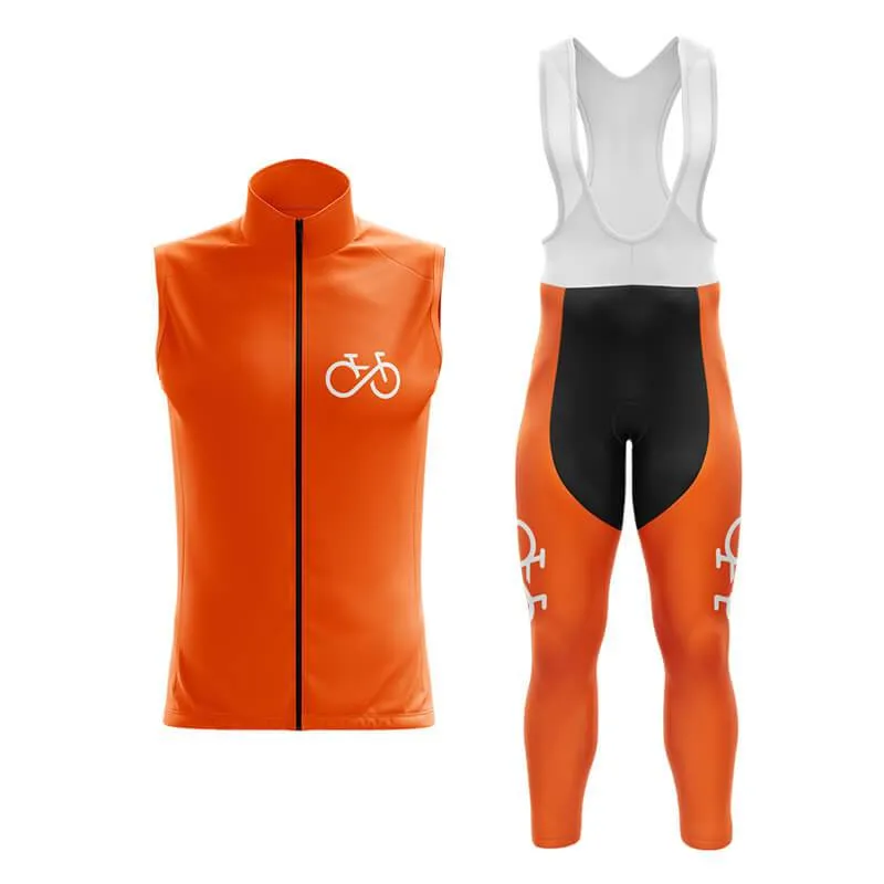 Bike Forever 2.0 Club Cycling Kit (Orange)