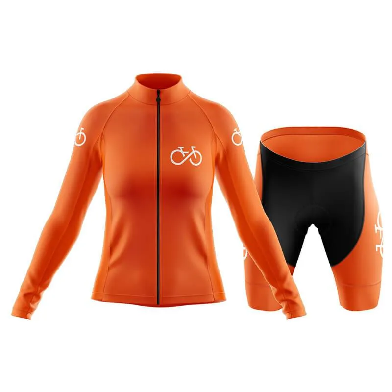 Bike Forever 2.0 Club Cycling Kit (Orange)