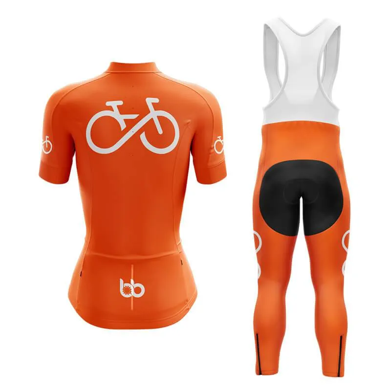 Bike Forever 2.0 Club Cycling Kit (Orange)