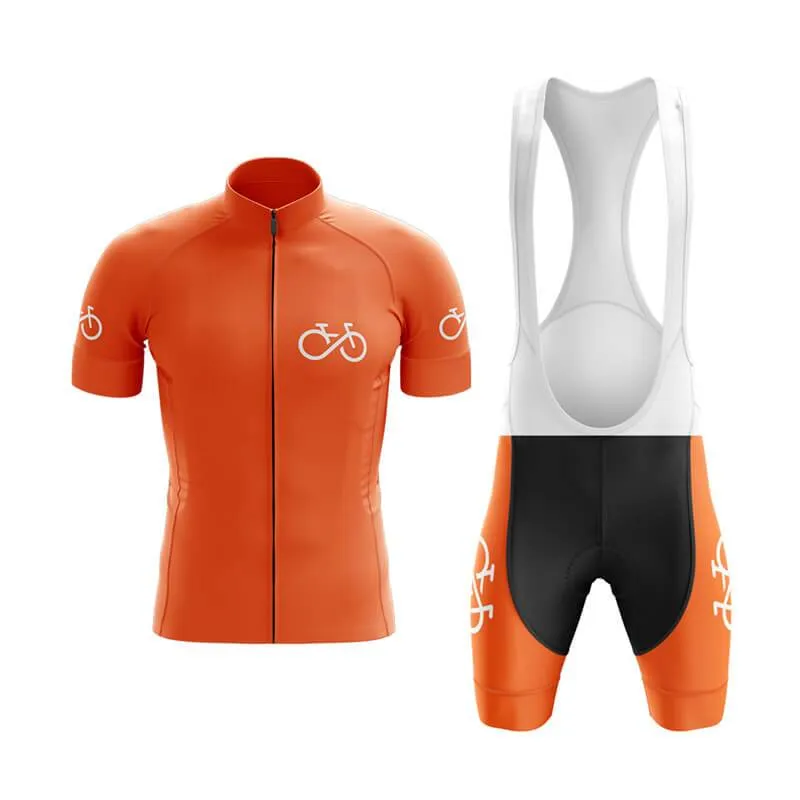 Bike Forever 2.0 Club Cycling Kit (Orange)