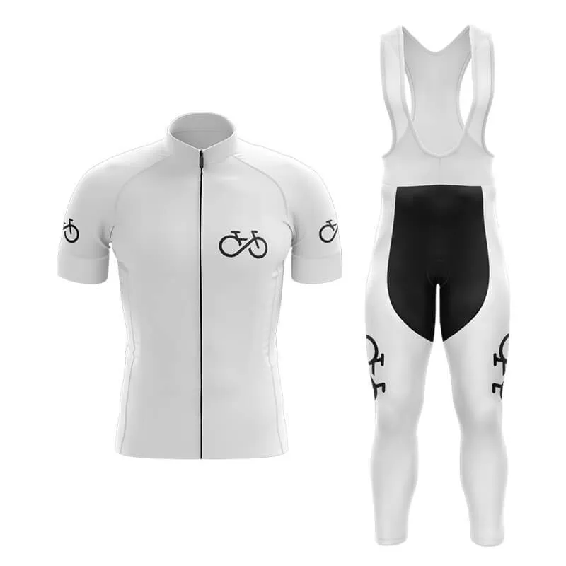 Bike Forever 2.0 Club Cycling Kit (White)