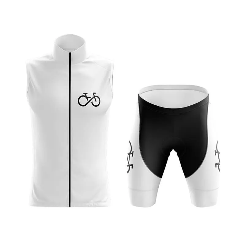 Bike Forever 2.0 Club Cycling Kit (White)