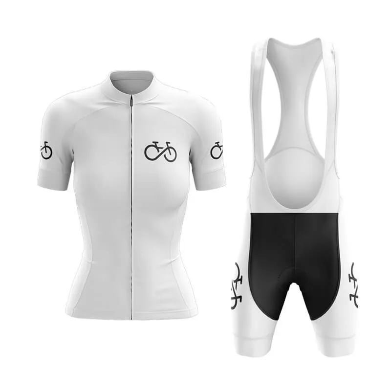 Bike Forever 2.0 Club Cycling Kit (White)