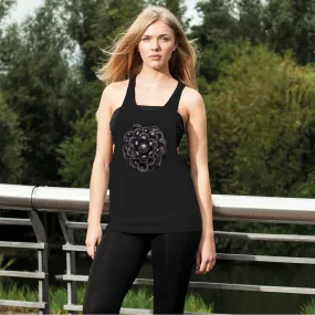 BlackBerry Women's Loose Racerback Tank Top