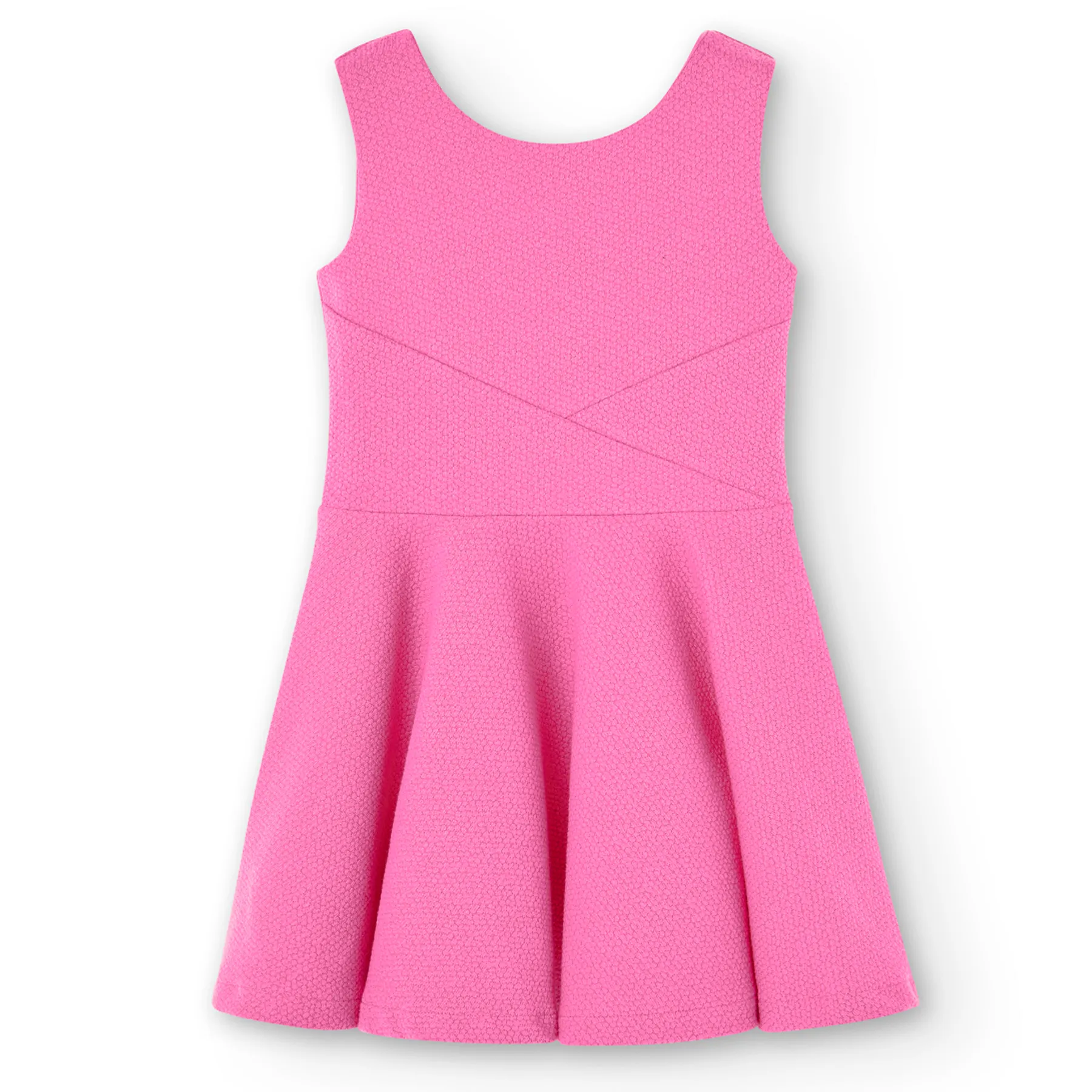 BOB Pink Knit Dress with Open Back