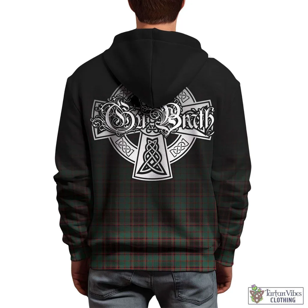 Buchan Ancient Tartan Hoodie Featuring Alba Gu Brath Family Crest Celtic Inspired