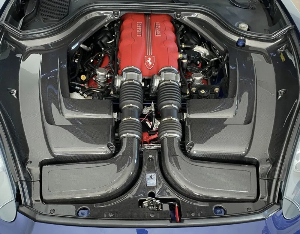 C3 Carbon Ferrari California Carbon Fiber Engine Bay