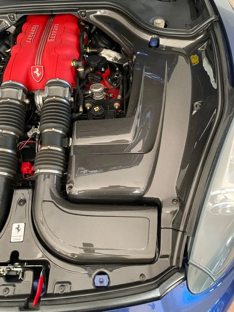 C3 Carbon Ferrari California Carbon Fiber Engine Bay