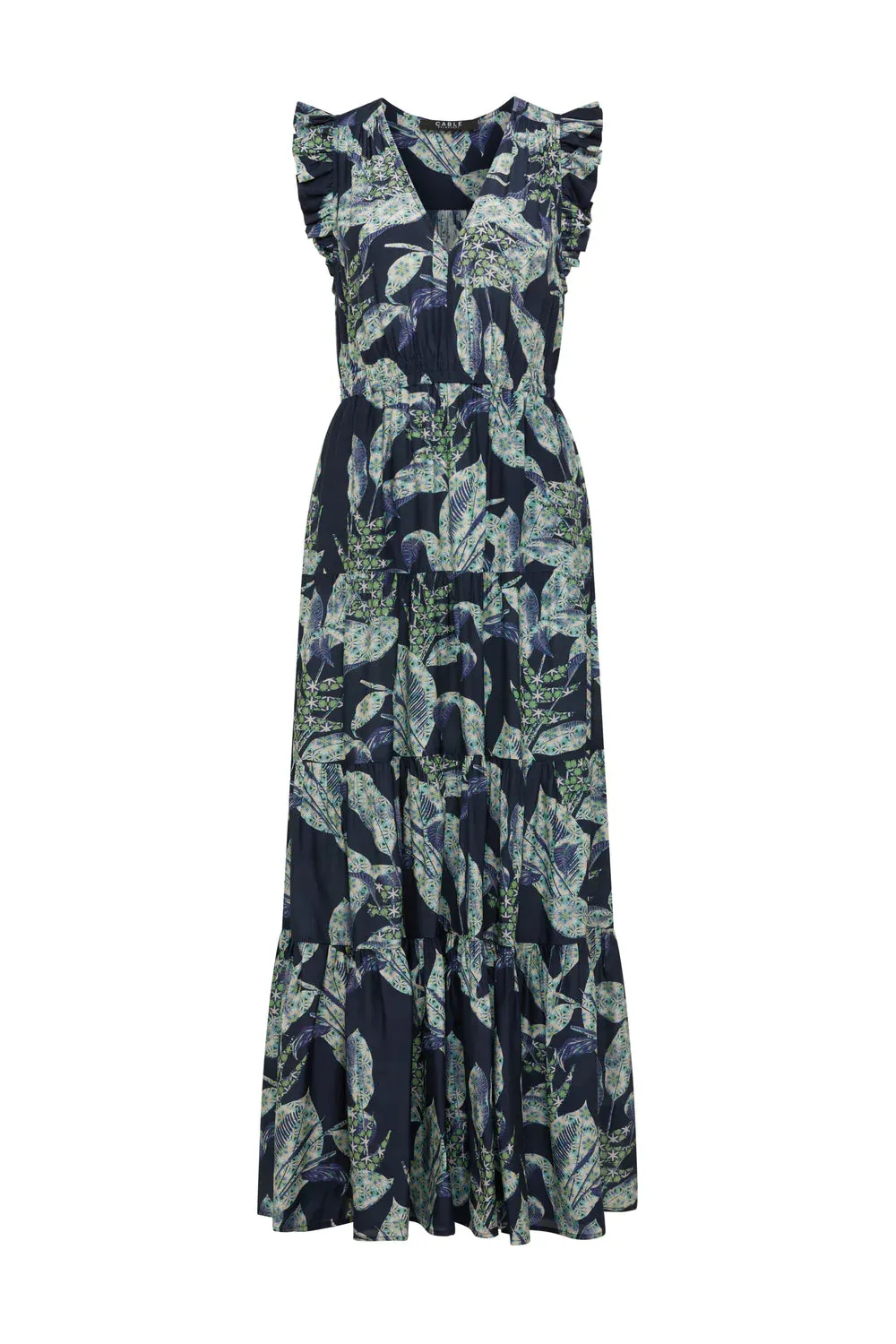 Cable - Havana Maxi Dress - Navy Floral