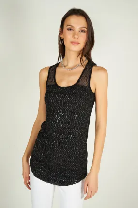 Camisole à paillettes - AMISU-125 - (R-A2)