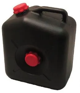 Caravan Black Waste Tank 23L