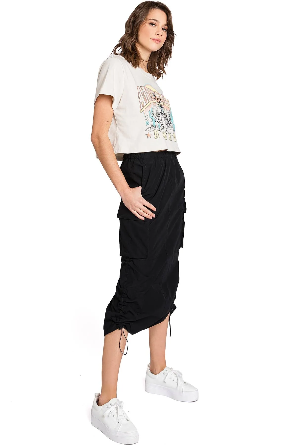 Cargo Pencil Skirt