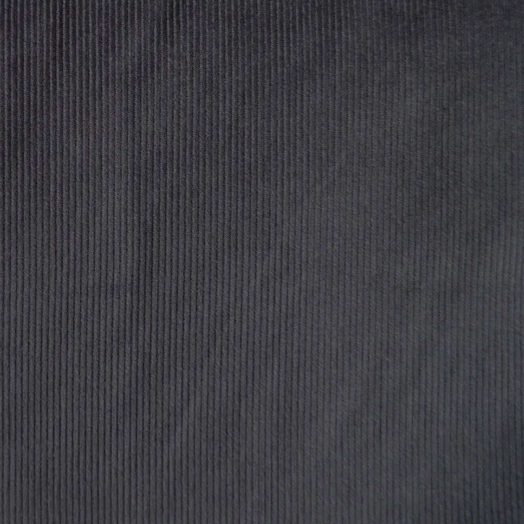 Classic Mid Wale Corduroy Solid Charcoal