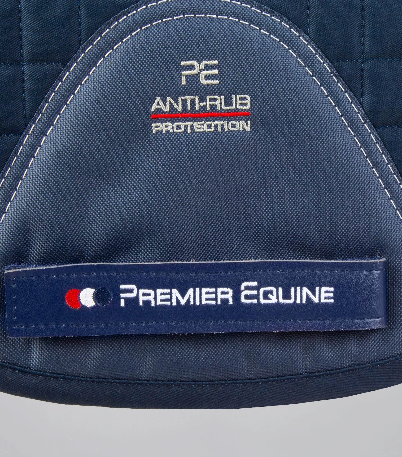 Close Contact Tech Grip Pro Anti-Slip Saddle Pad - GP/Jump Square Navy