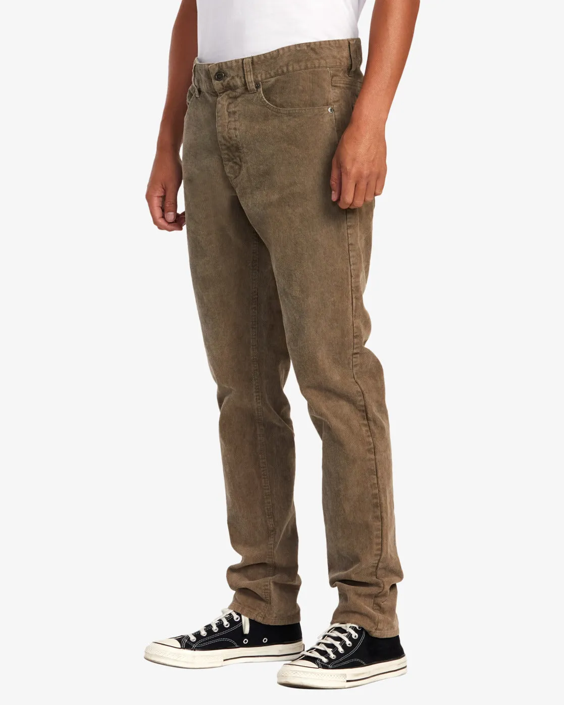 Daggers Pigment Corduroy Pants - Mushroom