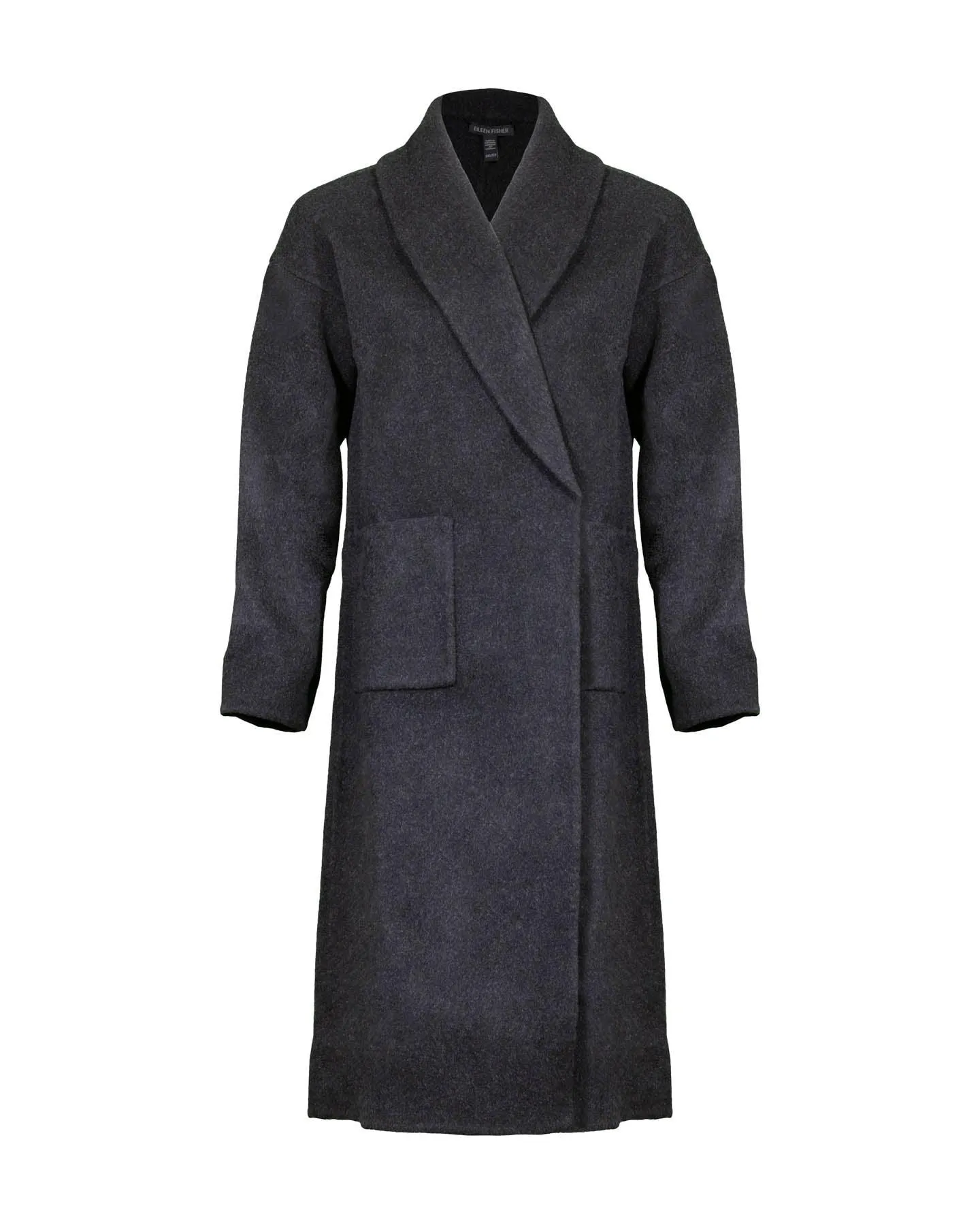 Double Face Wool Shawl Collar Coat