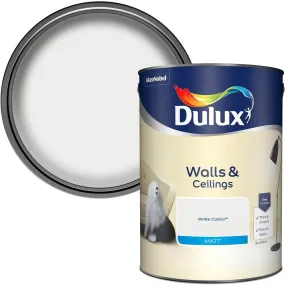 Dulux Matt Emulsion 5L - White Cotton