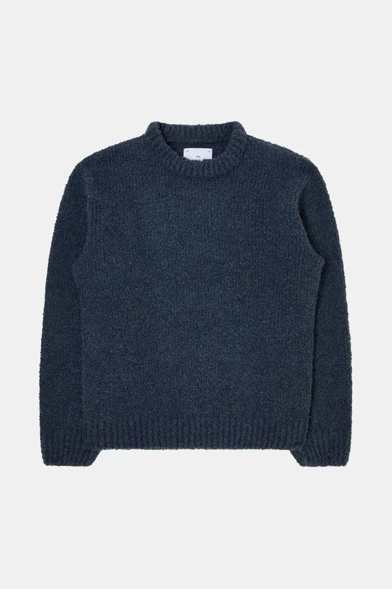 Edwin Dun Textured Sweatshirt (Ink Blue)