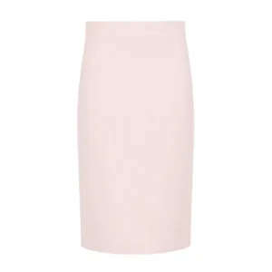 Emporio Armani Pink Cady Crepe Midi Pencil Skirt