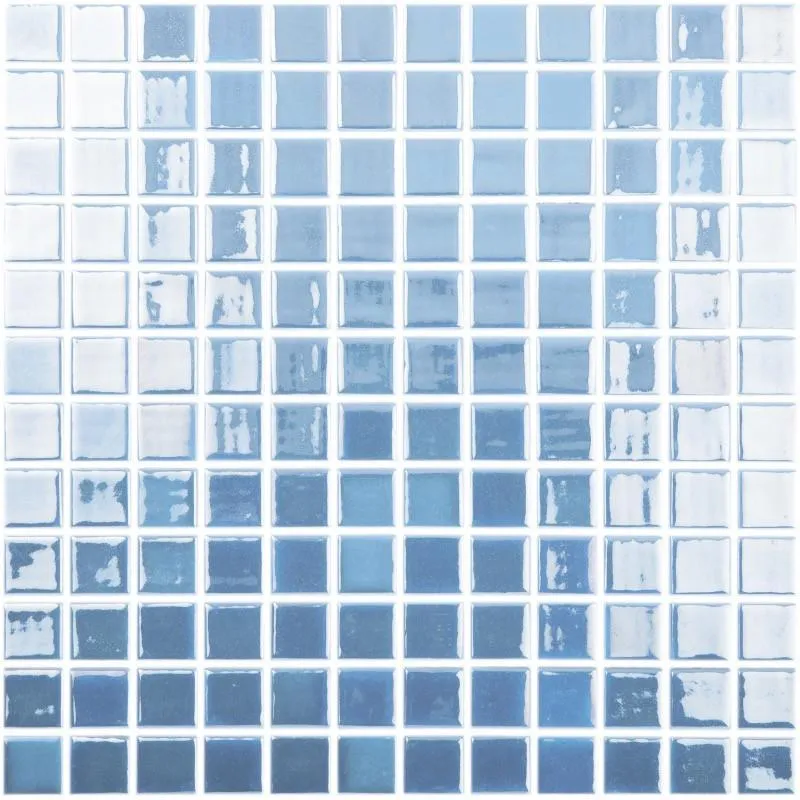 Fireglass 106 - Dark Blue, 1" x 1" - Glass Tile