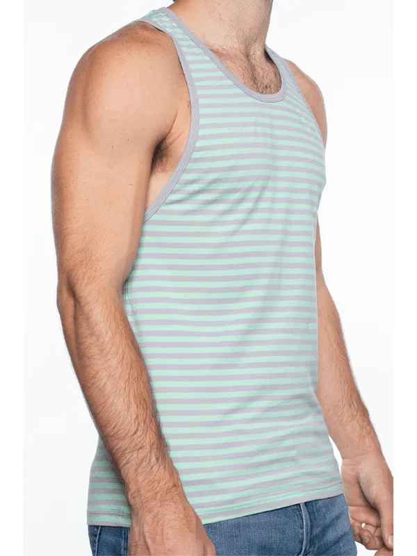 FK SPORT MIRAGE STRIPED TANK TOP