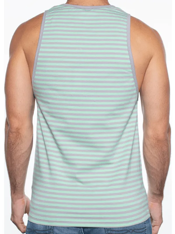 FK SPORT MIRAGE STRIPED TANK TOP