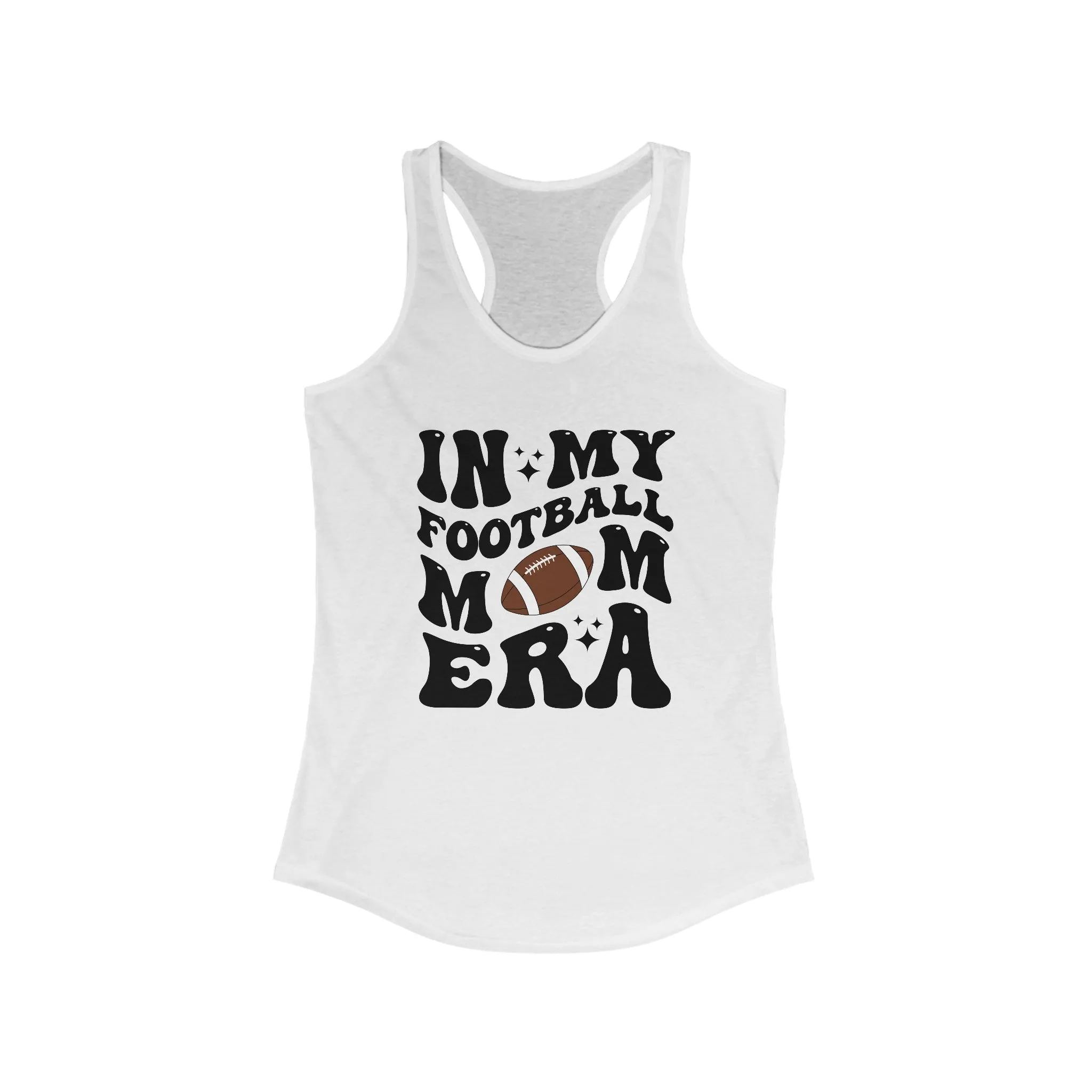 Football Mom Women's Ideal Racerback Tank