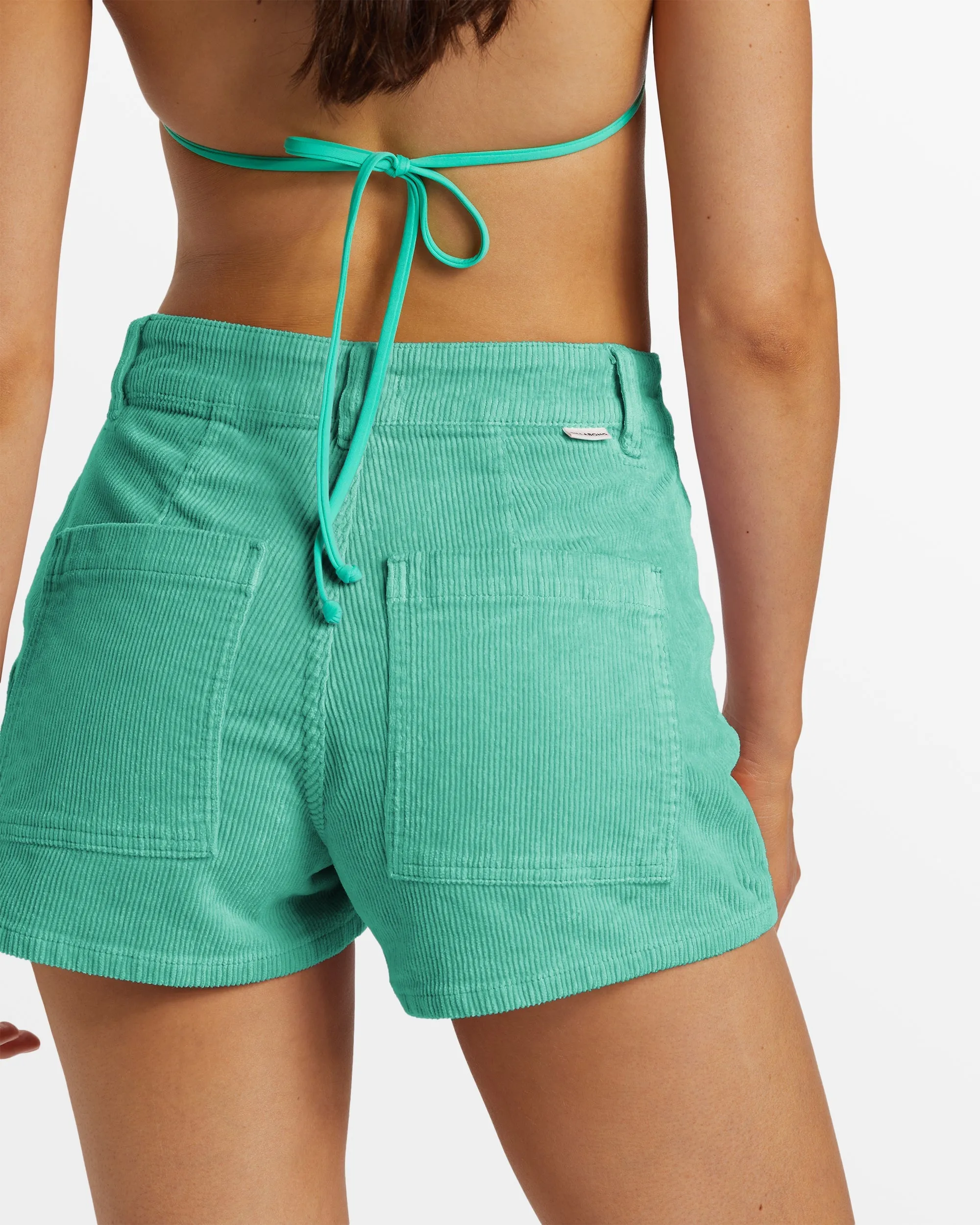 Free Fall Corduroy Shorts - Tropical Green